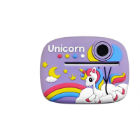 Дитячий фотоапарат Unicorn Єдиноріг з відеозйомкою, іграми, фільтрами та акумулятором — чарівна камера для юних фотографів